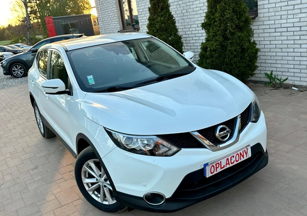 Nissan Qashqai cena 54300 przebieg: 84122, rok produkcji 2017 z Ostrołęka małe 172